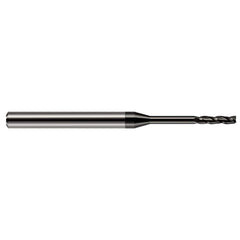 Harvey Tool - 1/32", 0.155" LOC, 1/8" Shank Diam, 2-1/2" OAL, 3 Flute Solid Carbide Square End Mill