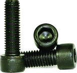 M4 - .70 x 55mm - Black Finish Heat Treated Alloy Steel - Cap Screws - Socket Head - Benchmark Tooling