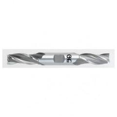 1 Dia. x 6-3/8 Overall Length 3-Flute Square End HSS-CO SE End Mill-Round Shank-Center Cutting-Uncoated - Benchmark Tooling