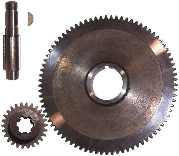 Bridgeport - Spindle Bull Gear Assembly - Step Pulley Top Housing, 1 HP B Series Mills - Benchmark Tooling