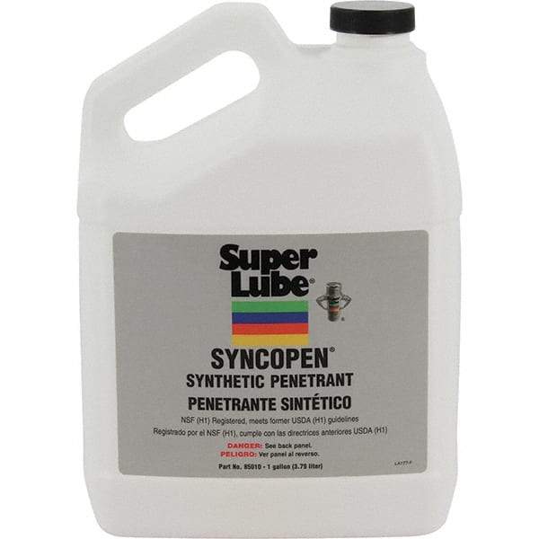 Synco Chemical - 1 Gal Bottle Synthetic Penetrant - Translucent Brown, -10°F to 180°F, Food Grade - Benchmark Tooling