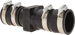 Little Giant Pumps - 1-1/4 x 1-1/2" ABS Check Valve - Universal Check Valve for Sump Pumps, MNPT x Barb - Benchmark Tooling