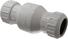 Little Giant Pumps - 2" PVC Check Valve - Inline, Compression - Benchmark Tooling