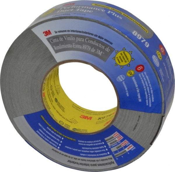 3M - 2" x 55m Green Duct Tape - 12.1 mil, Rubber Adhesive, Polyethylene Film Backing, 36 Lb/ln Tensile Strength, 200°F Max, Series 8979 - Benchmark Tooling