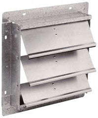 Fantech - 36-1/2 x 36-1/2" Square Wall Dampers - 37" Rough Opening Width x 37" Rough Opening Height, For Use with 1SDE36, 1MDE36, 1HDE36 - Benchmark Tooling