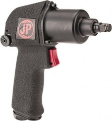 PRO-SOURCE - 3/8" Drive, 10,000 RPM, 180 Ft/Lb Torque Impact Wrench - Pistol Grip Handle, 1,200 IPM, 2.8 CFM, 1/4" Inlet - Benchmark Tooling