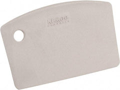 Remco - Stiff Polypropylene/Semi-Ferrous Additive Straight Scraper - 5-1/2" Blade Width - Benchmark Tooling