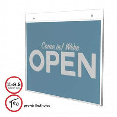 Deflect-o - Display & Organizer Accessories Type: Sign Holder For Use With: Signs - Benchmark Tooling