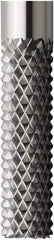 Seco - 10mm Diam, End Mill End, Solid Carbide Diamond Pattern Router Bit - Right Hand Cut, 85mm OAL, Use on Composites - Benchmark Tooling