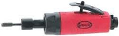 Sioux Tools - 1/4" Collet, Straight Handle, Straight Air Die Grinder - 18,000 RPM, Rear Exhaust, 23 CFM, 0.5 hp, 6.21 bar, 1/4 NPT - Benchmark Tooling