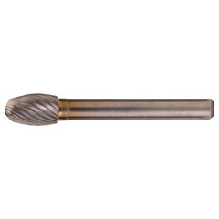 SE-1 Standard Cut Solid Carbide Bur-Egg Shape