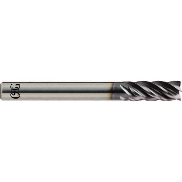 OSG - 1", 1-1/2" LOC, 1" Shank Diam, 4" OAL, 5 Flute, Solid Carbide Square End Mill - Benchmark Tooling