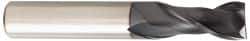 OSG - 16mm, 32mm LOC, 16mm Shank Diam, 89mm OAL, 2 Flute, Solid Carbide Square End Mill - Single End, TiAlN Finish, Spiral Flute, 35° Helix, Centercutting, Right Hand Cut, Right Hand Flute, Series HP421 - Benchmark Tooling