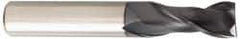 OSG - 16mm, 32mm LOC, 16mm Shank Diam, 89mm OAL, 2 Flute, Solid Carbide Square End Mill - Single End, TiAlN Finish, Spiral Flute, 35° Helix, Centercutting, Right Hand Cut, Right Hand Flute, Series HP421 - Benchmark Tooling