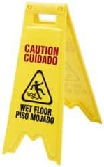 Ability One - Floor Sign - 11X28" YLW WET FLOOR SIGN - Benchmark Tooling