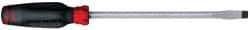 Proto - 318mm OAL Keystone Slotted Screwdriver - 203mm Blade Length, Round Shank, Ergonomic Handle - Benchmark Tooling