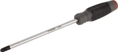 Proto - #4, 13" OAL, Standard Phillips Screwdriver - 8" Blade Length, Round Shank, Ergonomic Handle - Benchmark Tooling