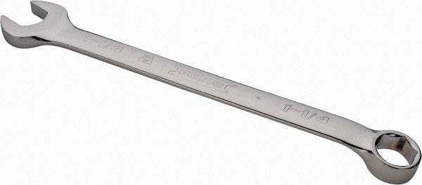 Proto - 1-1/4" 6 Point Combination Wrench - 15° Offset Angle, 16-59/64" OAL, Steel, Chrome Finish - Benchmark Tooling