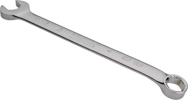 Proto - 13/16" 6 Point Combination Wrench - 15° Head Angle, 11-53/64" OAL, Steel, Chrome Finish - Benchmark Tooling