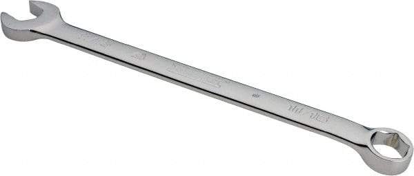 Proto - 11/16" 6 Point Combination Wrench - 15° Offset Angle, 10-1/8" OAL, Steel, Chrome Finish - Benchmark Tooling