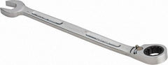 Proto - 9/16" 12 Point Combination Wrench - 15° Head Angle, 8-49/64" OAL, Steel, Chrome Finish - Benchmark Tooling