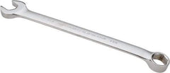 Proto - 1-1/8" 6 Point Combination Wrench - 15° Offset Angle, 15-7/8" OAL, Steel, Satin Finish - Benchmark Tooling