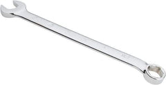Proto - 18mm 6 Point Combination Wrench - 15° Offset Angle, 10-1/2" OAL, Steel, Chrome Finish - Benchmark Tooling