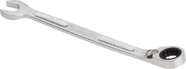 Proto - 5/8" 12 Point Combination Wrench - 15° Head Angle, 9-33/64" OAL, Steel, Chrome Finish - Benchmark Tooling