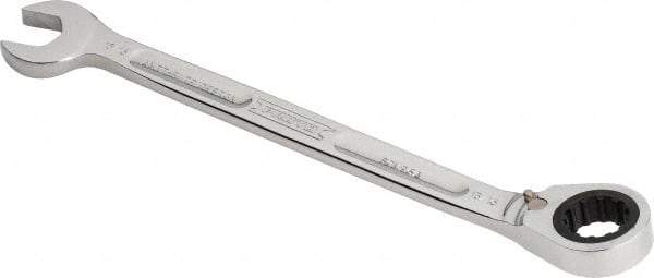 Proto - 13/16" 12 Point Combination Wrench - 15° Head Angle, 11-13/16" OAL, Steel, Chrome Finish - Benchmark Tooling