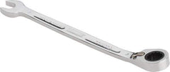 Proto - 8mm 12 Point Combination Wrench - 15° Head Angle, 5-7/16" OAL, Steel, Chrome Finish - Benchmark Tooling
