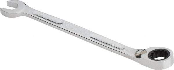 Proto - 16mm 12 Point Combination Wrench - 15° Head Angle, 9-33/64" OAL, Steel, Chrome Finish - Benchmark Tooling