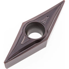 VCGT2.520.4FN-ASF AL10 Carbide Turning Insert Neutral, 13.1mm Long, 7.94mm Inscribed Circle, 0.1mm Corner Radius, 3.18mm Thick, 35° Diamond