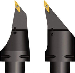 Seco - Left Hand Cut, Size C6, VB.T 33 & VCGR 33 Insert Compatiblity, External Modular Turning & Profiling Cutting Unit Head - 130.05mm Head Length, Series Seco-Capto - Benchmark Tooling