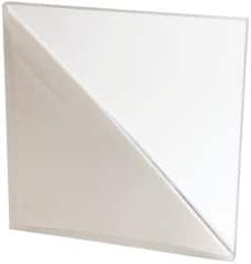 Made in USA - 3/4" Thick x 2' Wide x 2' Long, Polycarbonate Sheet - Clear, Containment Grade Grade, ±5% Tolerance - Benchmark Tooling