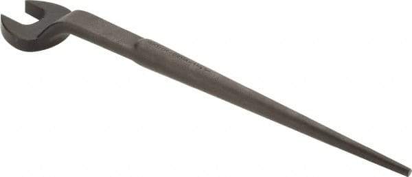 Proto - 1-7/8" Standard Spud Handle Open End Wrench - 23-1/4" OAL, Single End, Black Finish - Benchmark Tooling