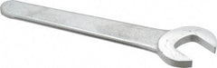 Proto - 21mm Standard Service Open End Wrench - 6-1/4" OAL, Single End, Satin Finish, 30° Head Angle - Benchmark Tooling