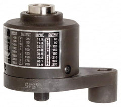 Proto - 1/2" Output Drive, 200 Ft/Lb Max Output, Air Drive Converter for Torque Wrench Multipliers - 5.2:1 Gear Ratio, 5.2 :1 Effective Multiplier Ratio, 3.1" Head Thickness - Benchmark Tooling