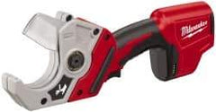 Milwaukee Tool - 12 Volt, Pistol Grip Handle, Handheld Cordless Shear - 2" Cutting Capacity - Benchmark Tooling