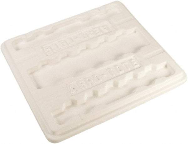 Remco - White Polyethylene Lid for Aero Tote - 37-1/4" Wide x 41-1/4" Long - Benchmark Tooling