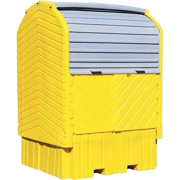 UltraTech - IBC Storage Lockers Type: Tote Sump w/Hard Top Number of Totes: 1 - Benchmark Tooling