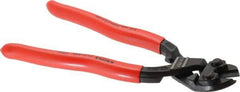 Knipex - 8" OAL, Bolt Cutter - 18mm Jaw Length x 33mm Jaw Width, 20° Angled Head, Ergo Dual Component Handle - Benchmark Tooling