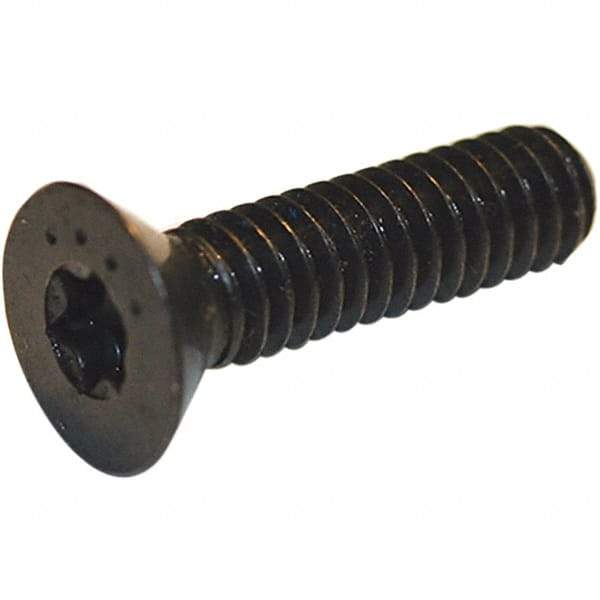 Tool-Flo - Torx Insert Screw for Indexable Grooving & Threading - #5-40 Thread, For Use with Inserts - Benchmark Tooling