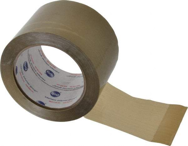 Intertape - 3" x 60 Yd Natural (Color) Rubber Adhesive Sealing Tape - Polypropylene Film Backing, 3 mil Thick, 32 Lb Tensile Strength, Series 1100 - Benchmark Tooling