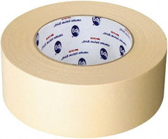 Intertape - 2" Wide x 60 Yd Long Tan Paper Masking Tape - Series 519, 6 mil Thick, 23 In/Lb Tensile Strength - Benchmark Tooling