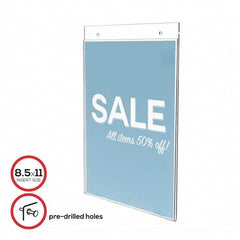 Deflect-o - Display & Organizer Accessories Type: Sign Holder For Use With: Signs - Benchmark Tooling