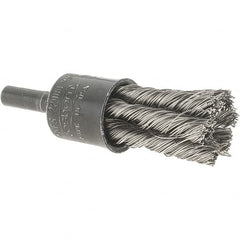 Osborn - 1/2" Brush Diam, Knotted, End Brush - 22,000 Max RPM - Benchmark Tooling