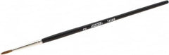 Osborn - #2 Sable Artist's Paint Brush - 3/32" Wide, 9/16" Bristle Length, 5-3/4" Wood Handle - Benchmark Tooling