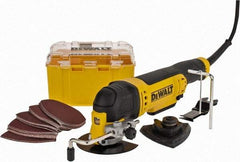 DeWALT - 120 Volt, Electric Multi Tool Kit - 22,000 RPM, 3 Amps - Benchmark Tooling