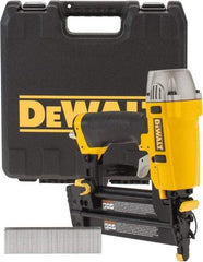 DeWALT - 5/8 to 2" Nail Length, 5/8 to 2" Nail Diam, 18 Gauge Brad Air Nailer Kit - 70 to 120 psi - Benchmark Tooling