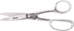 Clauss - 5" LOC, 8" OAL Shears - Steel Handle, For Paper, Fabric - Benchmark Tooling